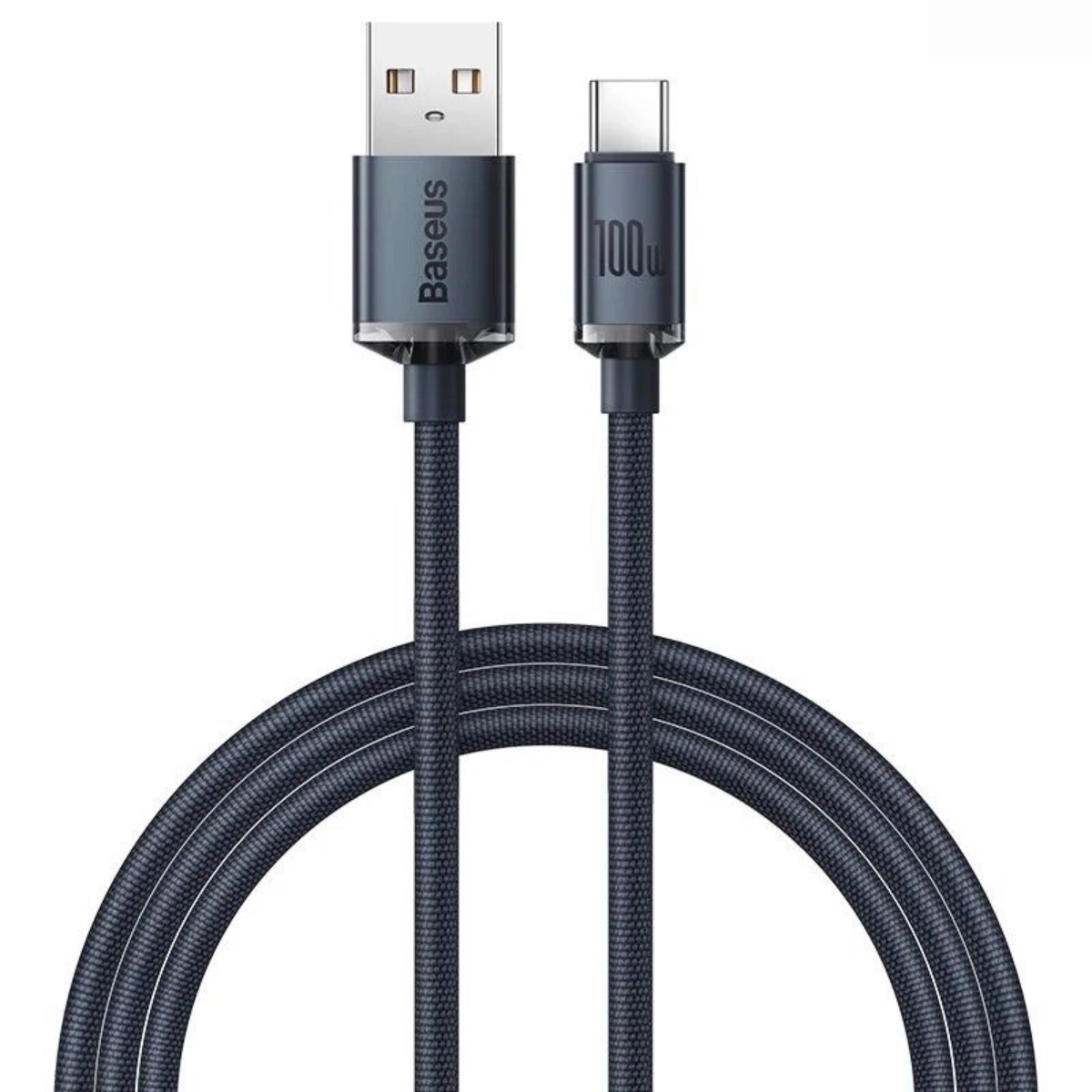 Cáp Sạc Siêu Nhanh Baseus Crystal Shine Series USB to Type-C 100W CAJY -Hàng chính hãng