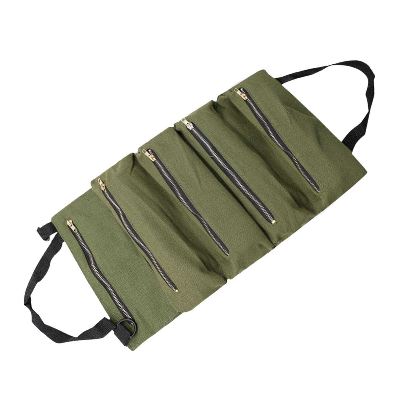 Roll up Tool Bag Wrench Organizer Tool Organizers Wrench Tools Pouch for Carpenter