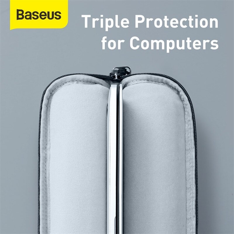 Túi xách chống nước Baseus Basics Series 13&quot; / 16&quot; Shoulder Computer Bag dùng cho Macbook / Laptop - Hàng Chính Hãng
