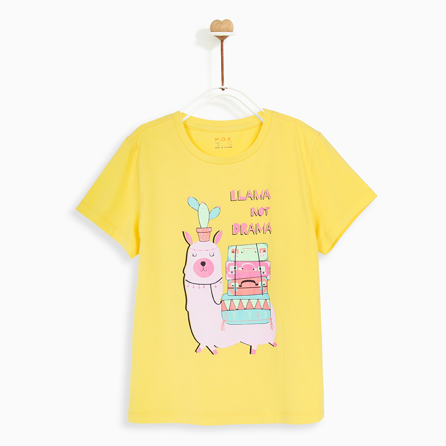 Áo Bé Gái-Travel Llama-Cgsum19T02C