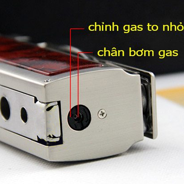 Hột Qụet Bật Lửa Khò Gas 4 Tia Kiêm Đục, Cắt Xì Gà Đa Năng COB402 Thiết Kế Đẹp Độc Lạ- Giao Màu Ngẫu Nhiên