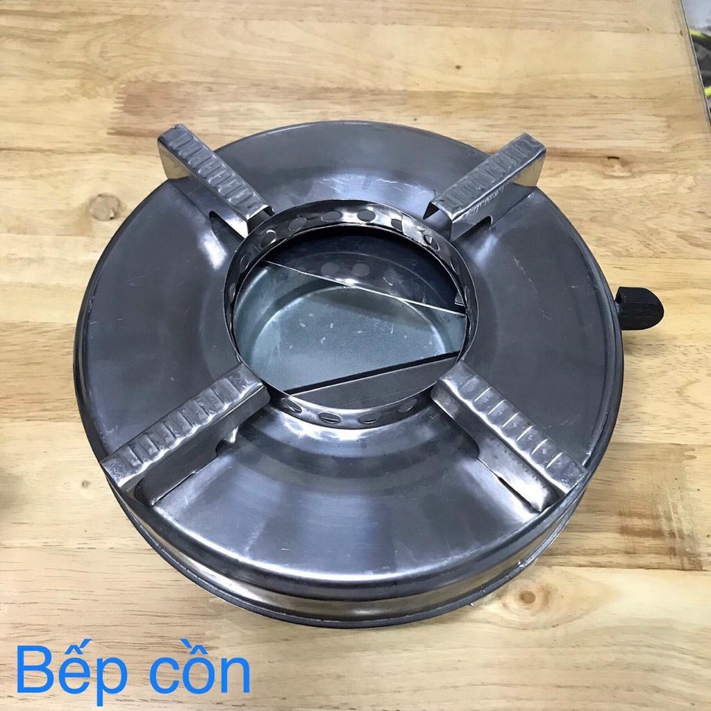 Bếp Cồn inox 304 Đa Năng Cao Cấp thép không gỉ, Bếp Cồn Lẩu Nướng An Toàn Tiện Dụng Cho Mọi Gia Đình