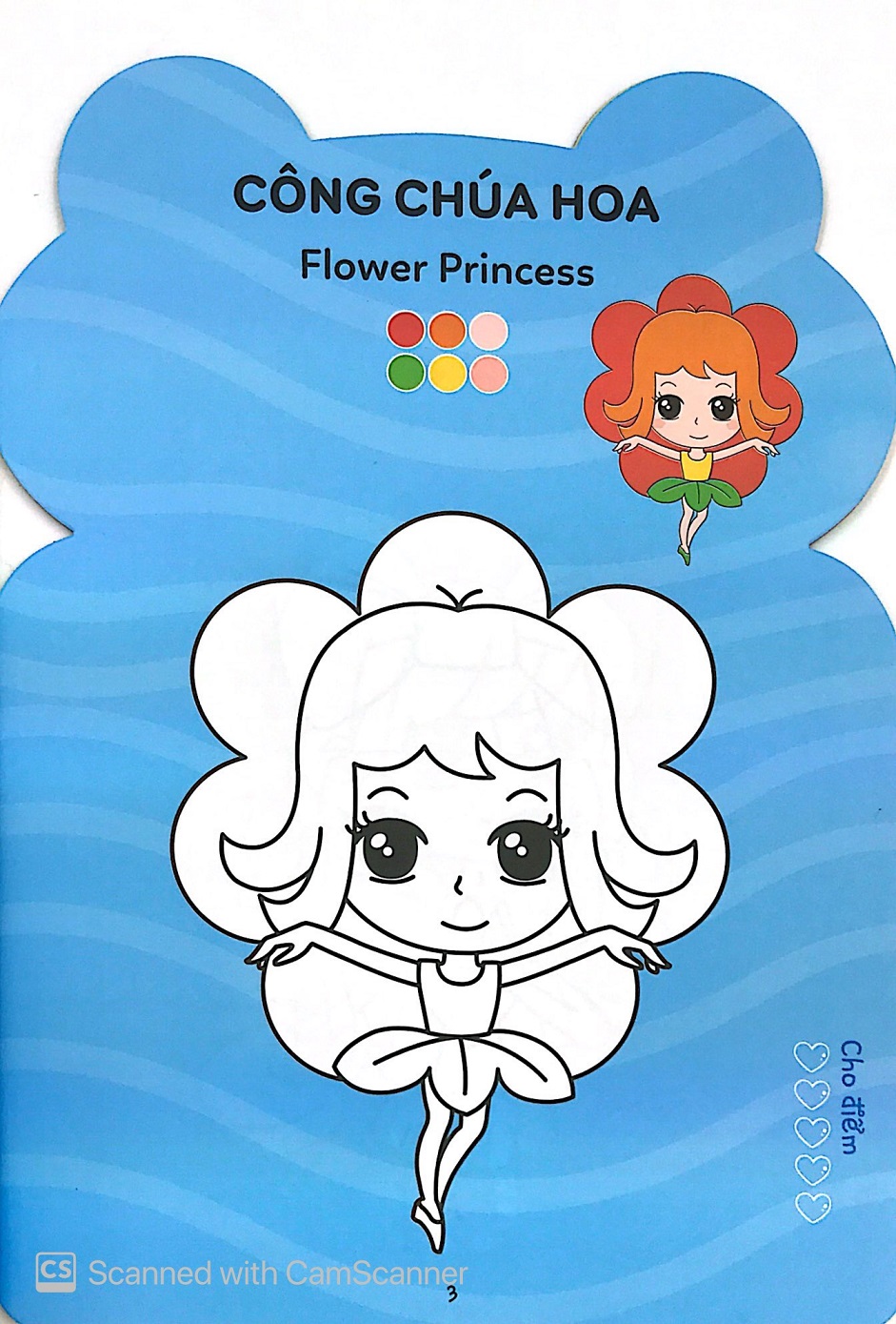 Tô Màu Hoàng Tử Ếch - Các nàng công chúa