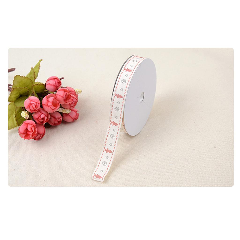 15 Mm Gói Quà Ruy Băng Cây Giáng Sinh Thiết Kế Thêu Sò Tôn Dáng