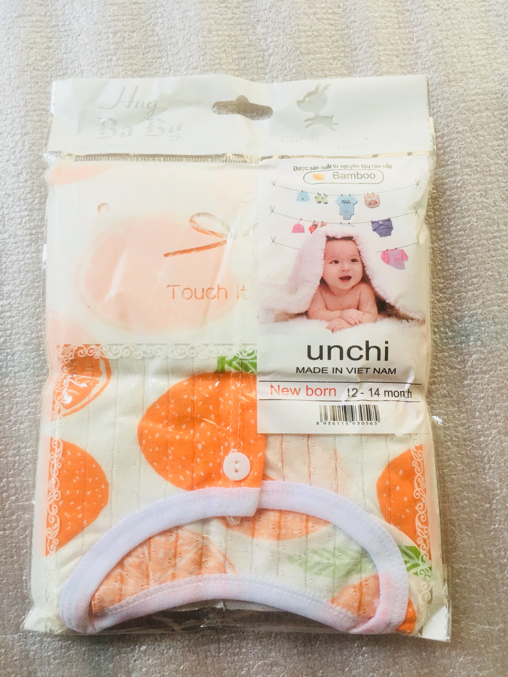 Combo 5 Bộ Quần Áo Trẻ Sơ Sinh Cao Cấp Sợi Cotton Fiber Bamboo Dành Cho Bé 12-14 Tháng Tuổi