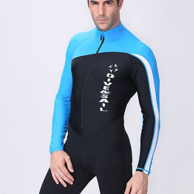 Đồ Bơi Nam Một Mảnh Tay Dài Chống Tia UV Rashguard