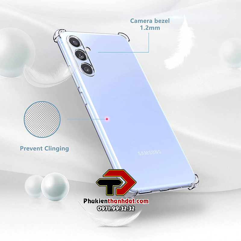 Ốp lưng cho SamSung Galaxy A54 5G trong suốt chống sốc bảo vệ camera sau