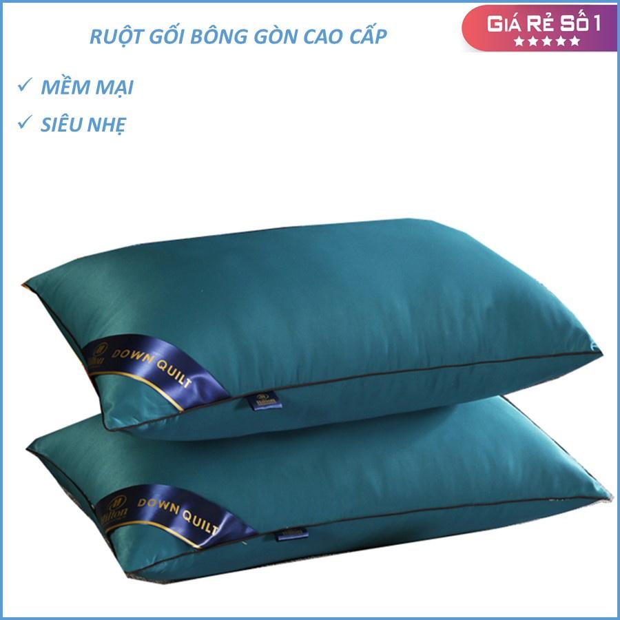 Set 2 ruột gối bông gòn cao cấp kích thước 40x60cm