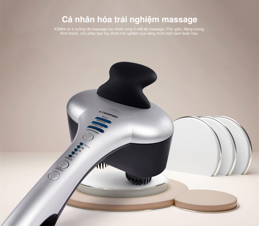 MÁY MASSAGE CẦM TAY KINGSPORT KS884