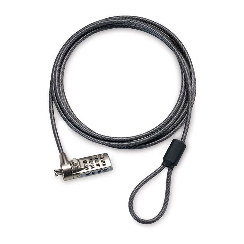 Khóa laptop TARGUS DEFCON Resettable T-Lock combo Cable Lock Polybag - PA410BX- Hàng chính hãng