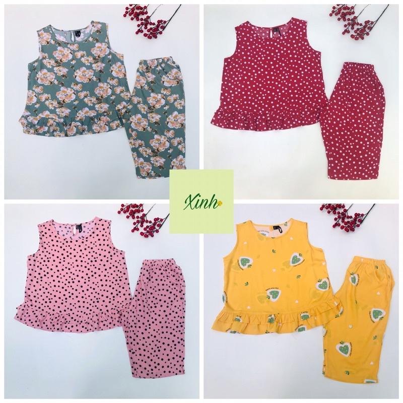 Đồ Bộ Nữ Tole Lanh Quần Lửng