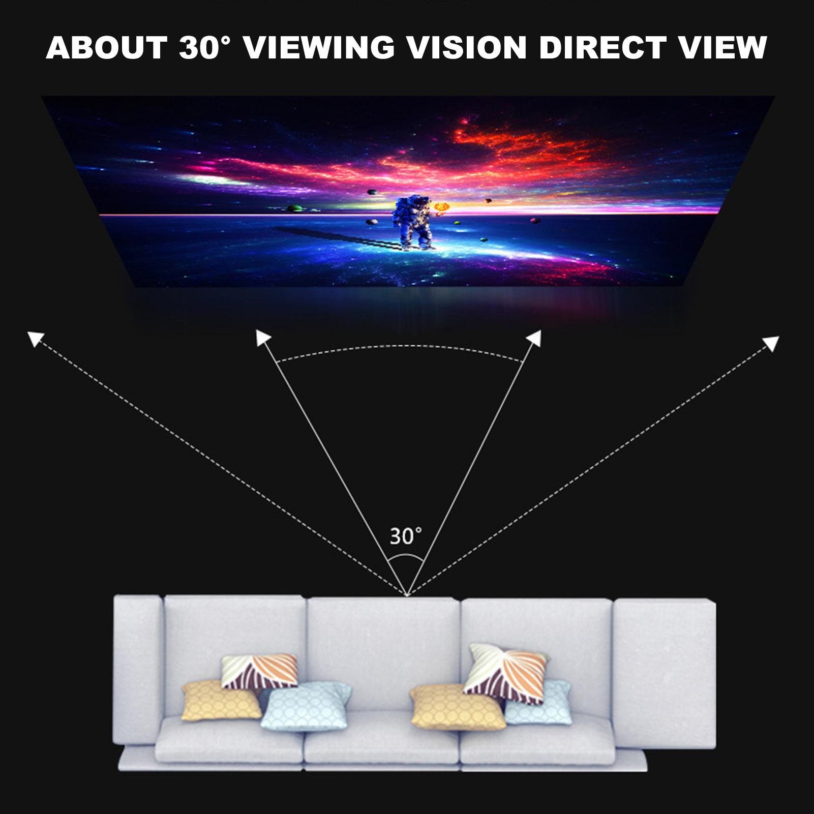 Màn hình chiếu 120inch 16:9 HD có thể gập lại cho gia đình