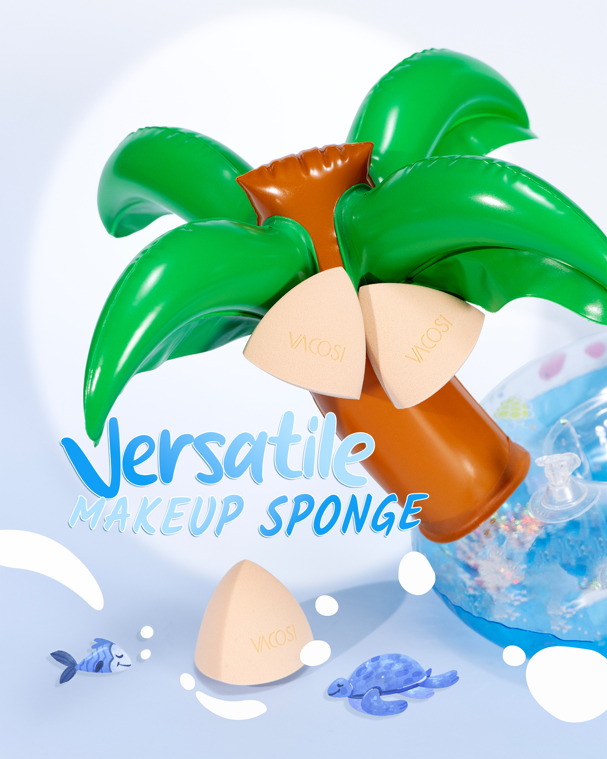 Bông Phấn Kim Tự Tháp VERSATILE MAKEUP SPONGE - BP41