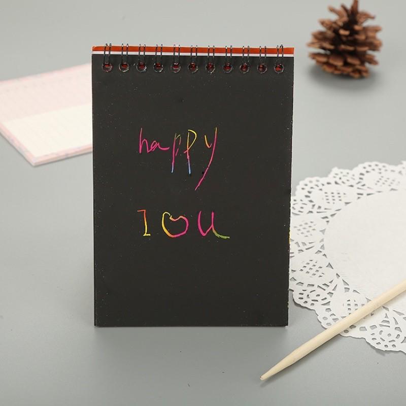 Sổ Ma Thuật - Sổ Scratch Note Cầu Vồng
