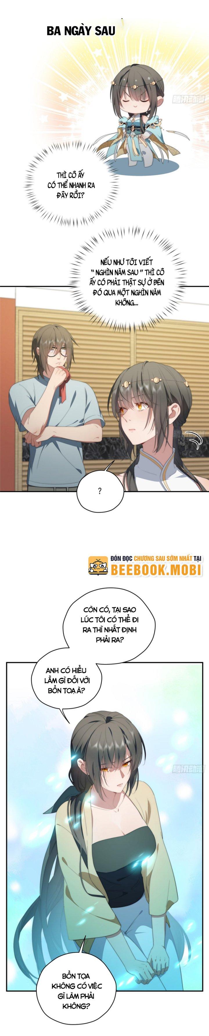 nữ chính chạy từ trong sách ra thì phải làm sao chapter 36 14