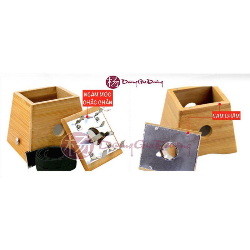 Hộp Tre Hơ Ngải Cứu Đa Năng Hơ Xông Điếu Ngải Cứu Vùng Đầu Tai Cổ Lưng Bụng Tay Chân