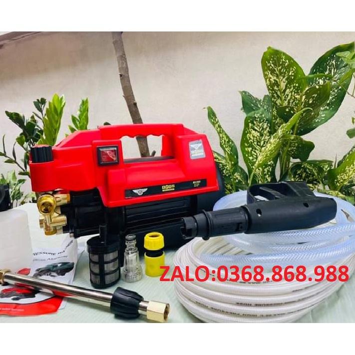 ả kho máy .Máy Rửa Xe Mini Chỉnh Áp BOSS. Japan SK1..Dây 15 m Công Suất 3500W. Có chỉnh áp trên thân máy.bảo hành 1 nă