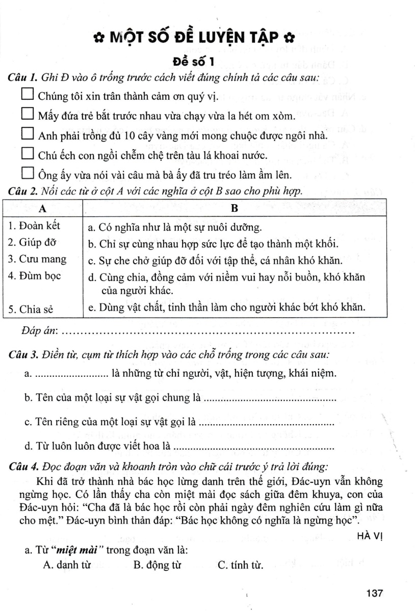 Phát Triển Và Nâng Cao Tiếng Việt 4 (Dùng Chung Cho Các Bộ SGK Hiện Hành) - HA