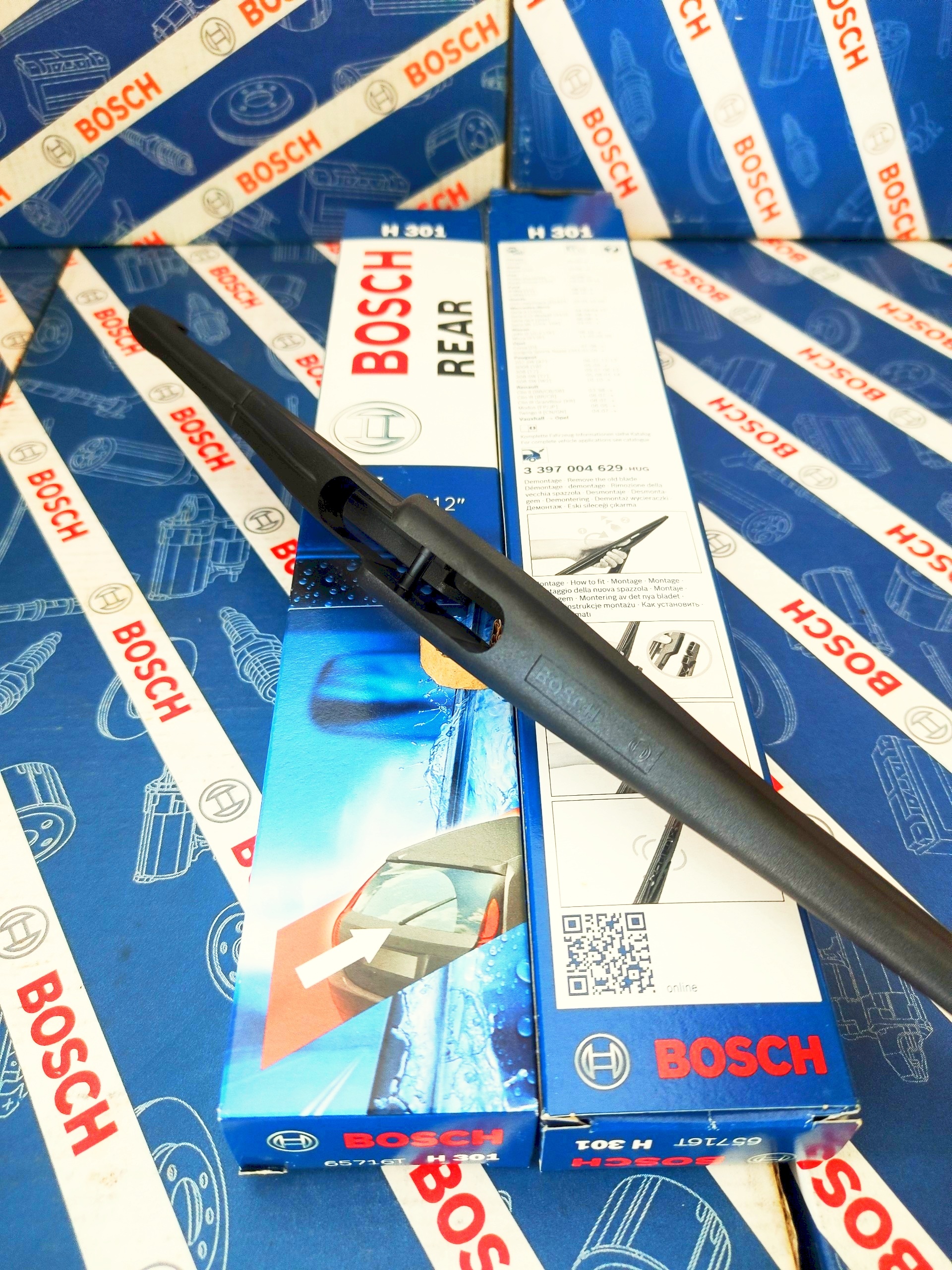 Thanh Gạt Nước Sau Bosch Cho Ford Focus Fiesta