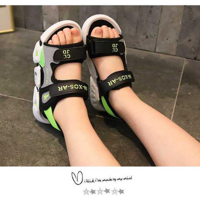 SANDAL ĐI HỌC,DÉP QUAI HẬU PHONG CÁCH THỂ THAO CHO BÉ TRAI,SZ 26-37