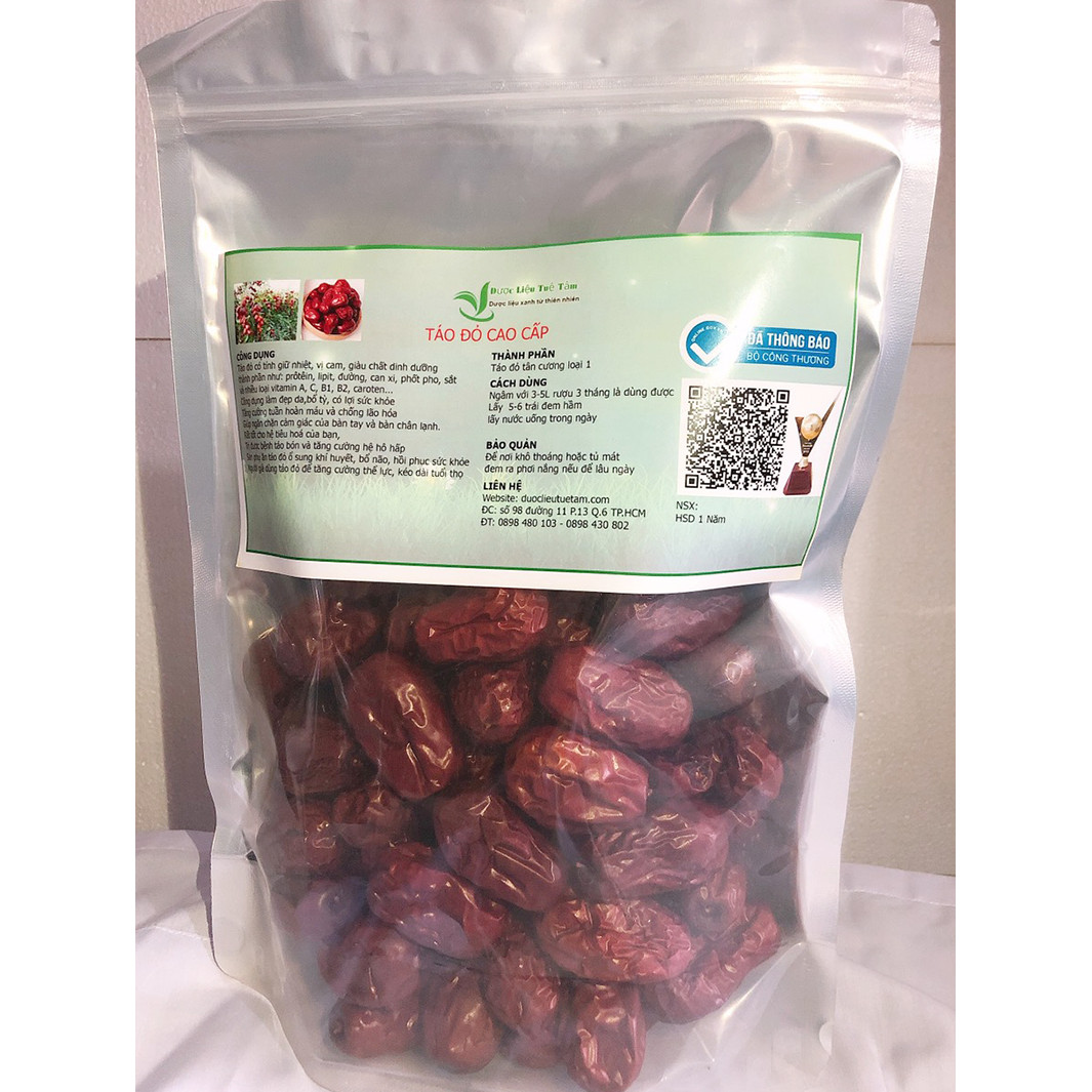 1kg táo đỏ khô cao cấp