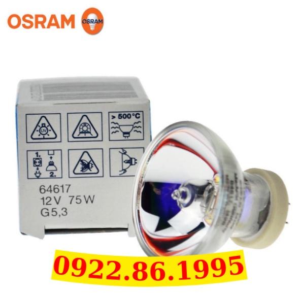 Bóng Bóng Đèn Đèn Đèn 64617 Máy Chiếu Phim 12v75W Đèn Cốc Halogen G5.3 có VAT