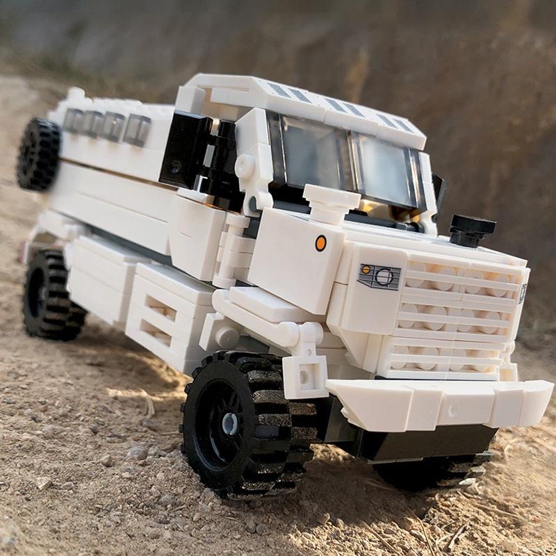 Đồ chơi Lắp ráp Xe Tải Đức KPA3, Xingbao XB06804 Humvee Truck, Xếp hình thông minh, Mô hình Quân sự