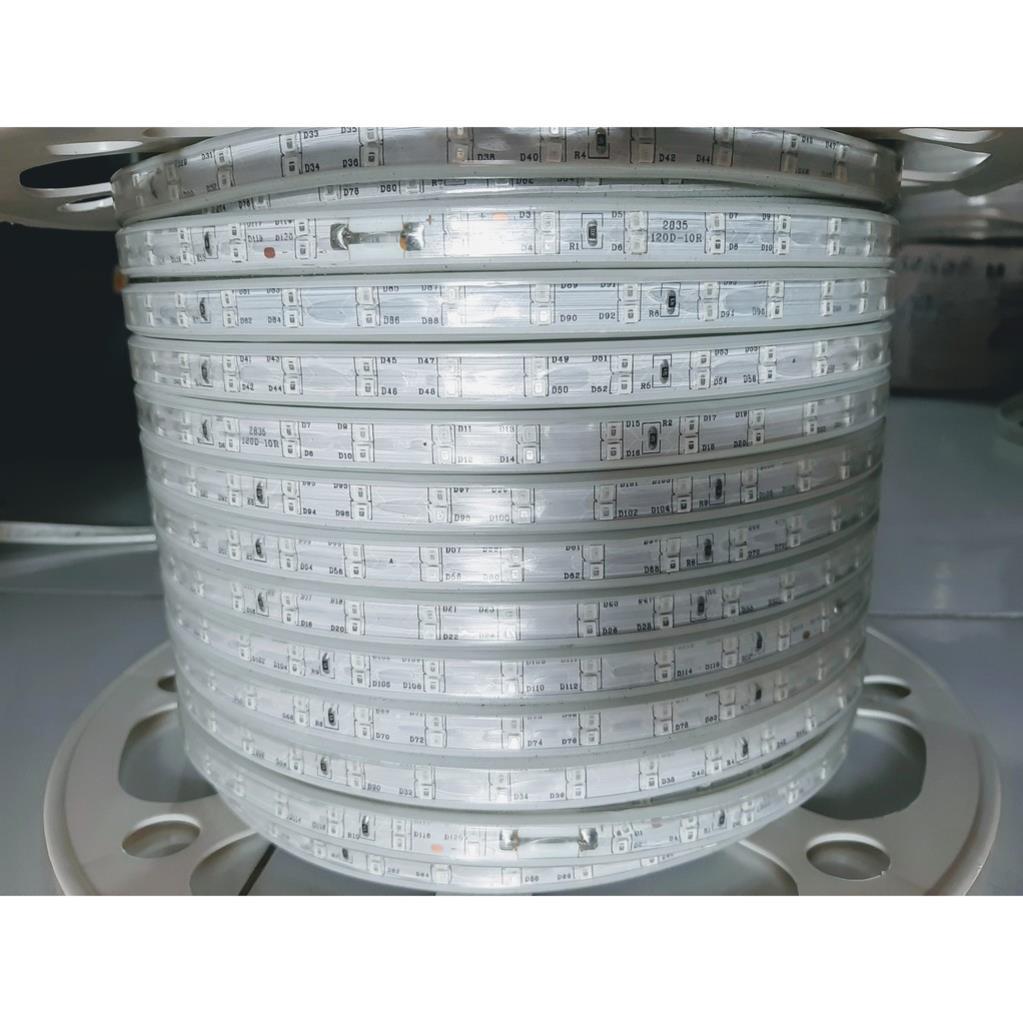 5 Met Đèn Led Dây Đôi Màu Đỏ 2835 Trang Trí Hắt Trần, Quấn Cây, Đèn Nền - Led Dây Màu Đỏ