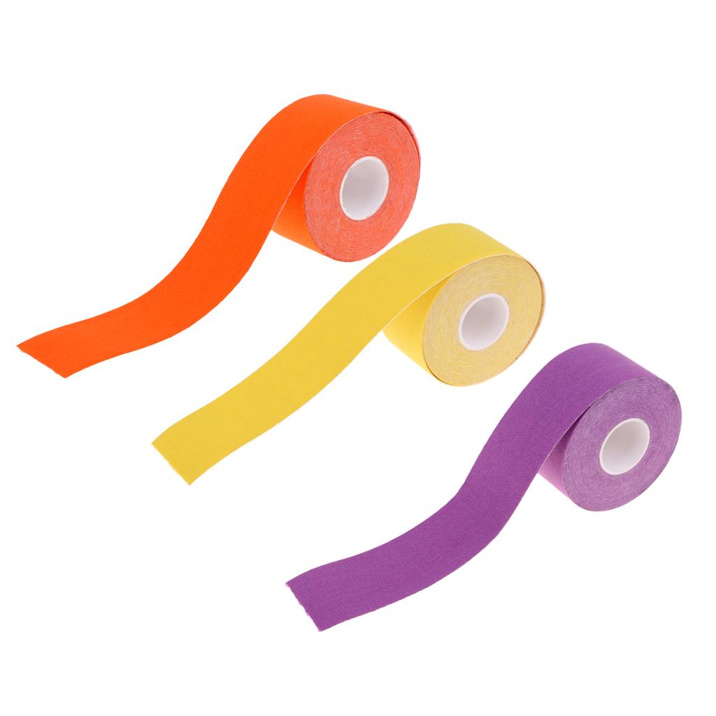 1 Roll Sports Tape Kinesiology Tape Muscle Support for Athletic Sports, Physiotherapy Free Kinesiology Taping