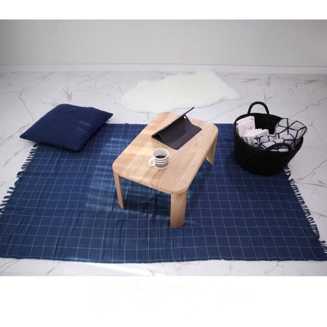 Bàn Gỗ Gập Chân Cao Cấp - Bàn Ăn, Bàn Trà, Bàn Học, Bàn Sofa Ngồi Bệt - Size S