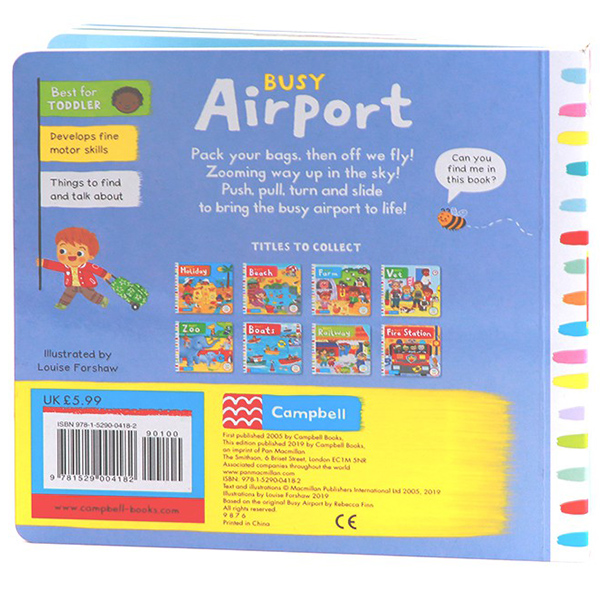 Busy Airport - Busy Books (Board book)