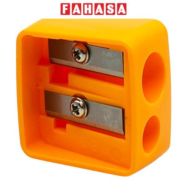 Chuốt Chì 2 Lỗ φ6.9-11 mm - Deli EH564 - Màu Cam