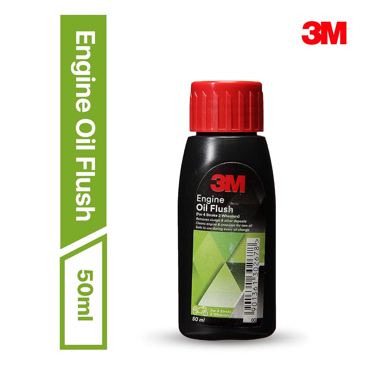 Phụ gia nhớt vệ sinh động cơ xe máy 3M 50ml 3M-EOF50 - Tẩy cặn carbon, súc động cơ