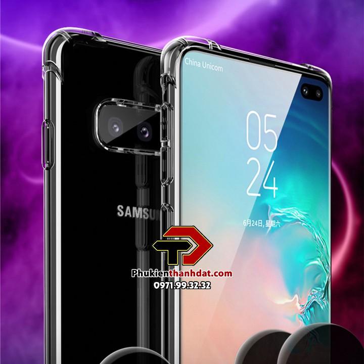 Ốp lưng dẻo trong chống sốc dành cho SamSung Galaxy S10 Plus