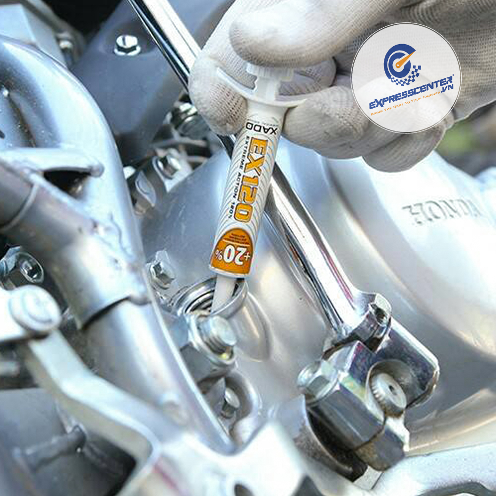 Phụ gia điều tiết phục hồi động cơ xe máy ХАDО REVITALIZANT EX120 for moto equipment (syringe 4 ml)