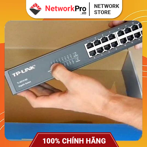 Switch TP-Link TL-SG1016D 16 Port Gigabit Hàng Chính Hãng