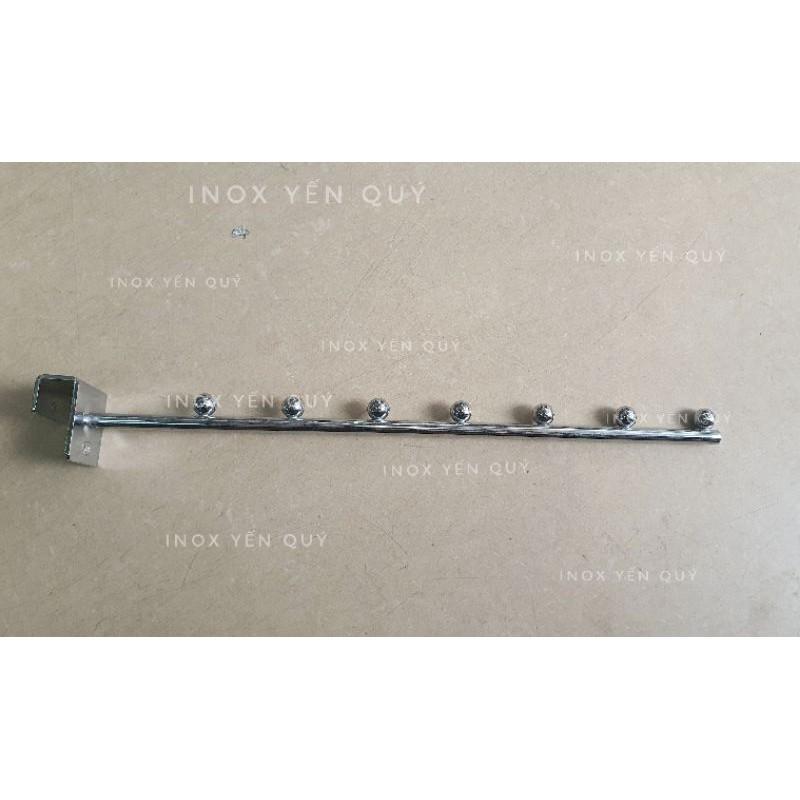 Mắc 6/7 bi tròn thẳng cài hộp 15x30mm