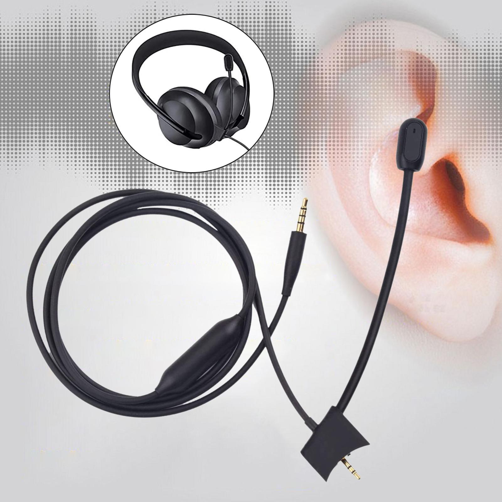 Microphone Cable 2.5mm 3.5mm Jack for QC45 Headphones Accessories