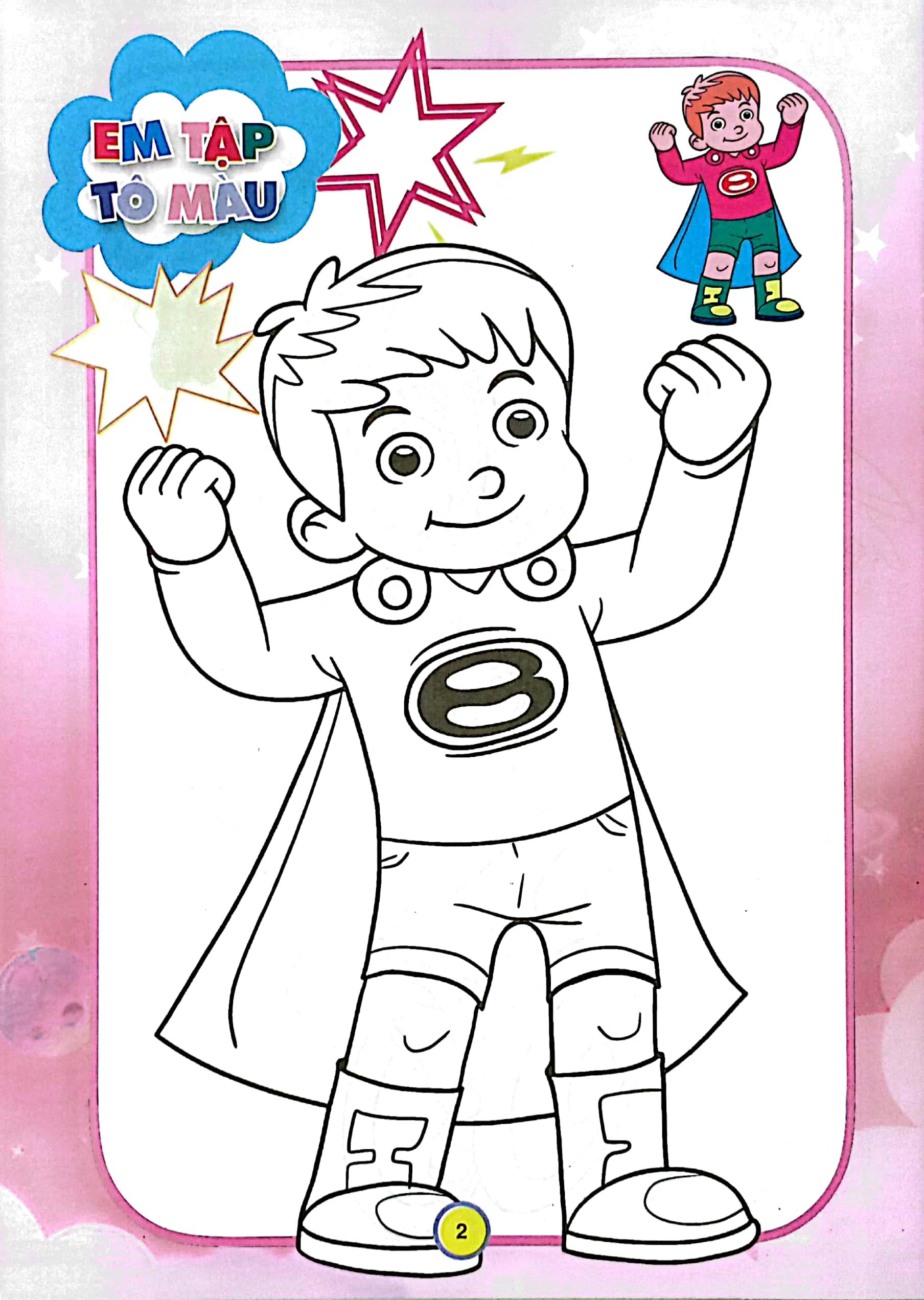 Em Tập Tô Màu - Super Hero Siêu Nhân 3