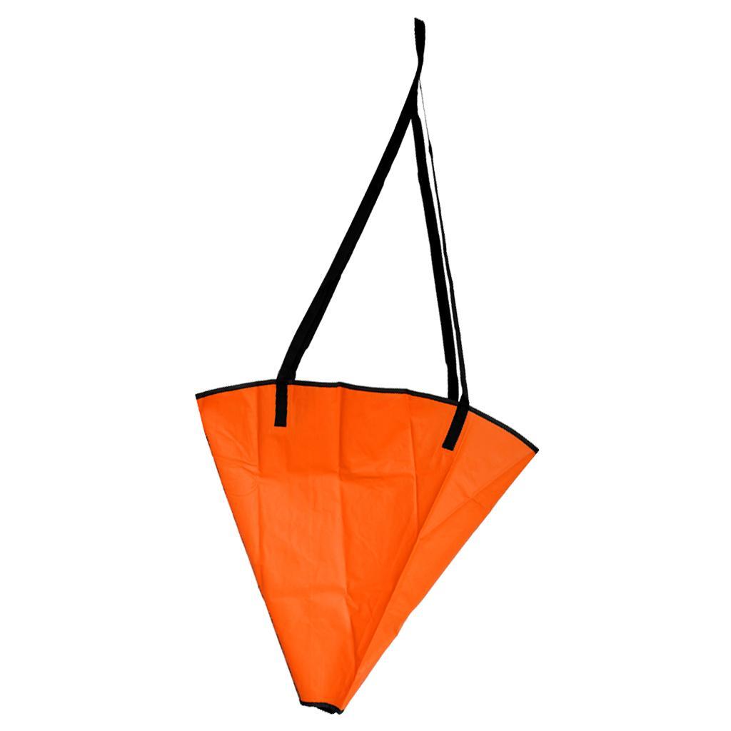 Heavy Duty Tough PVC 32'' Sea Anchor Drogue Drift Sock Fits 20ft Boat Sailing Yacht - Medium Size