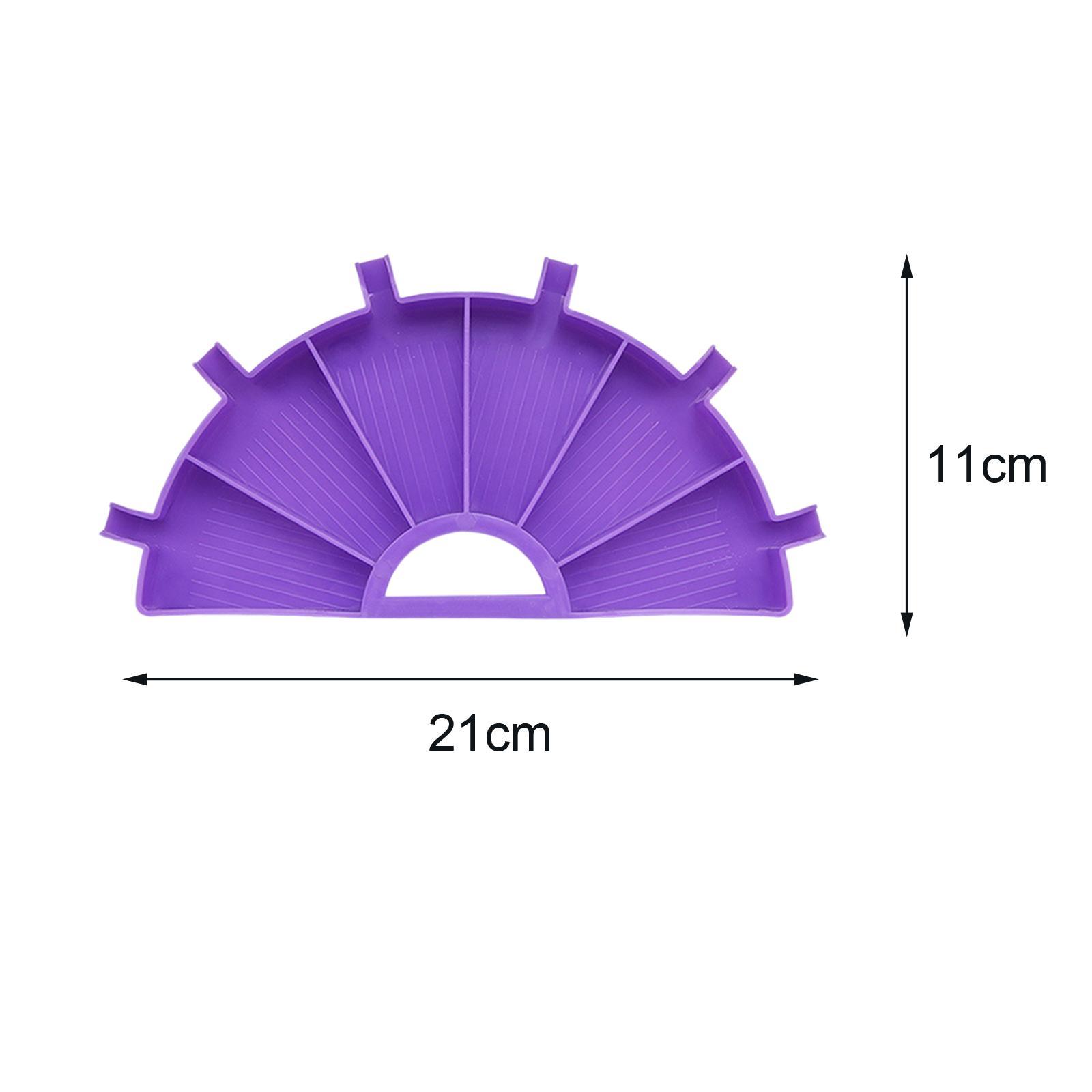 5D Diamond Paintings Accessories, Container Organizer Rhinestone Plate Tray Diamond Cleaning Brush Diamond Paint Tray Holder, DIY Craft