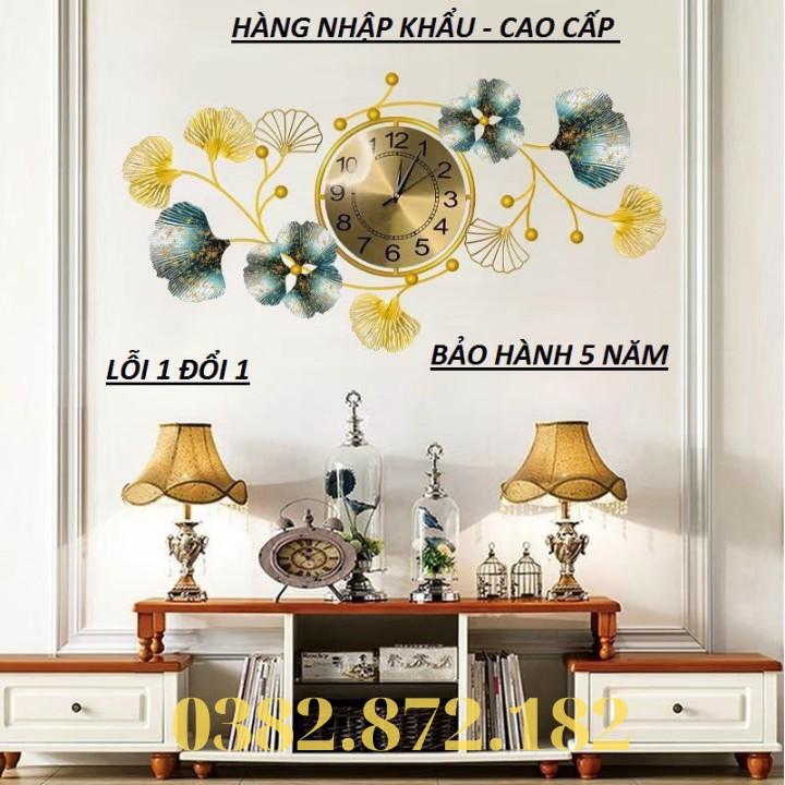 Tranh Sắt Nghệ Thuật Decor Trang Trí Đồng Hồ Phong Cách Mới-Hàng Nhập Khẩu