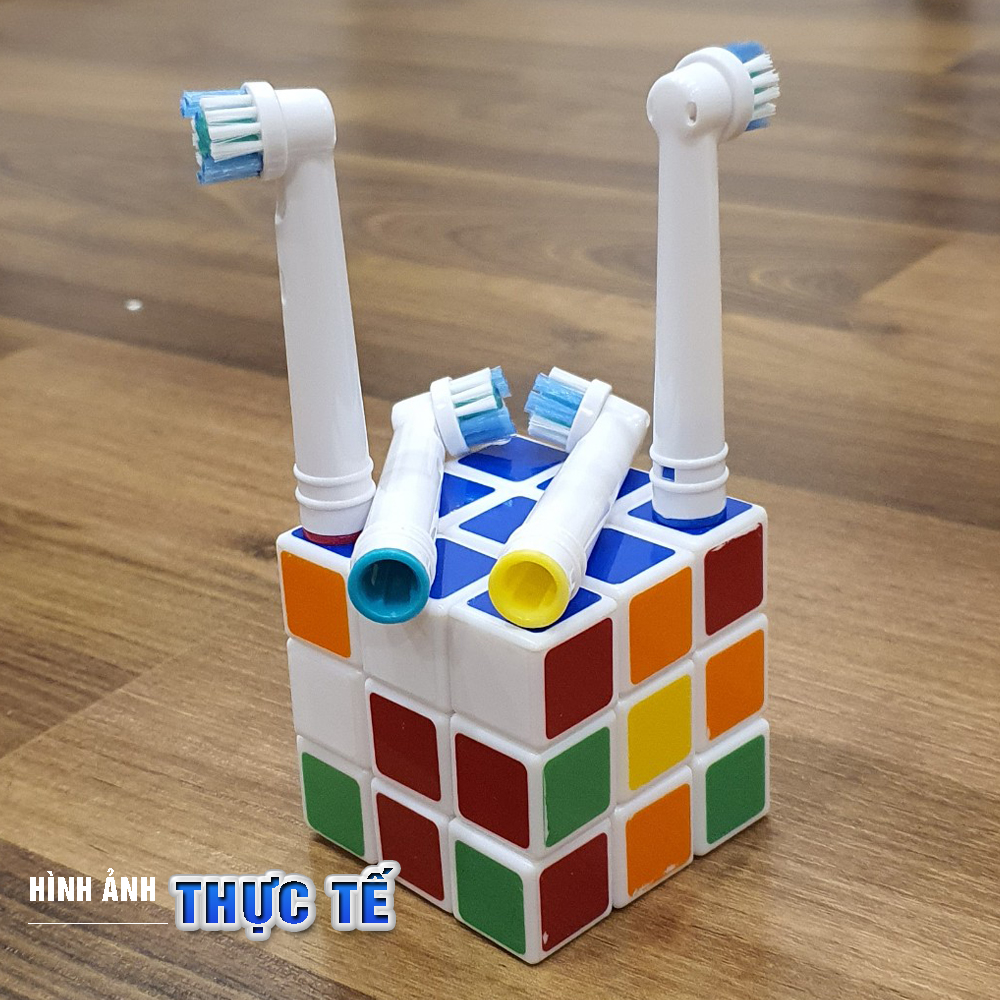 Set đầy đủ nhiều mã Bộ 4 đầu bàn chải đánh răng điện máy Oral B Braun chăm sóc răng miệng toàn diện – MIHOCO OralB EB