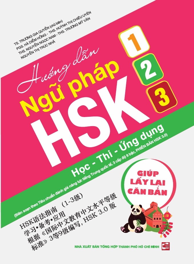 Hướng dẫn ngữ pháp HSK 1-2-3: Học - Thi - Ứng dụng