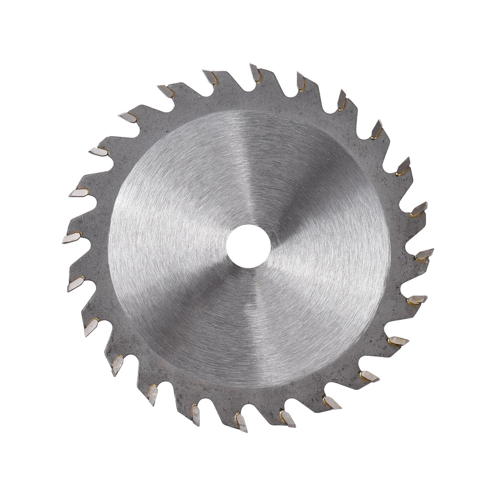Wood Saw Blade TCT Wood Cutter 3-3/8inch 24-Teeth Carbide Circular Saw Blade Alloy Steel for Woodworking Wood Cutting 1-1/16'' Arbor