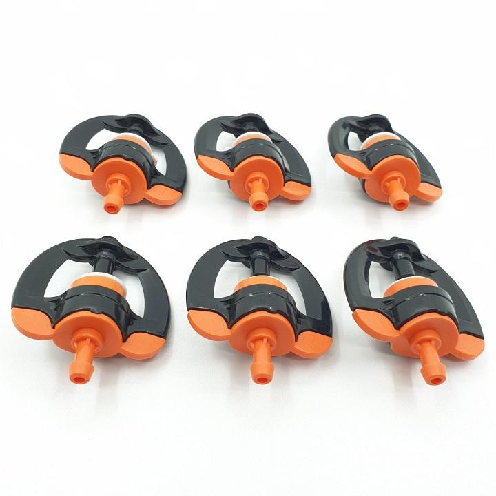Bịch 100 Béc T700 mini tưới gốc chống côn trùng đuôi gắn ống LDPE 5x7mm