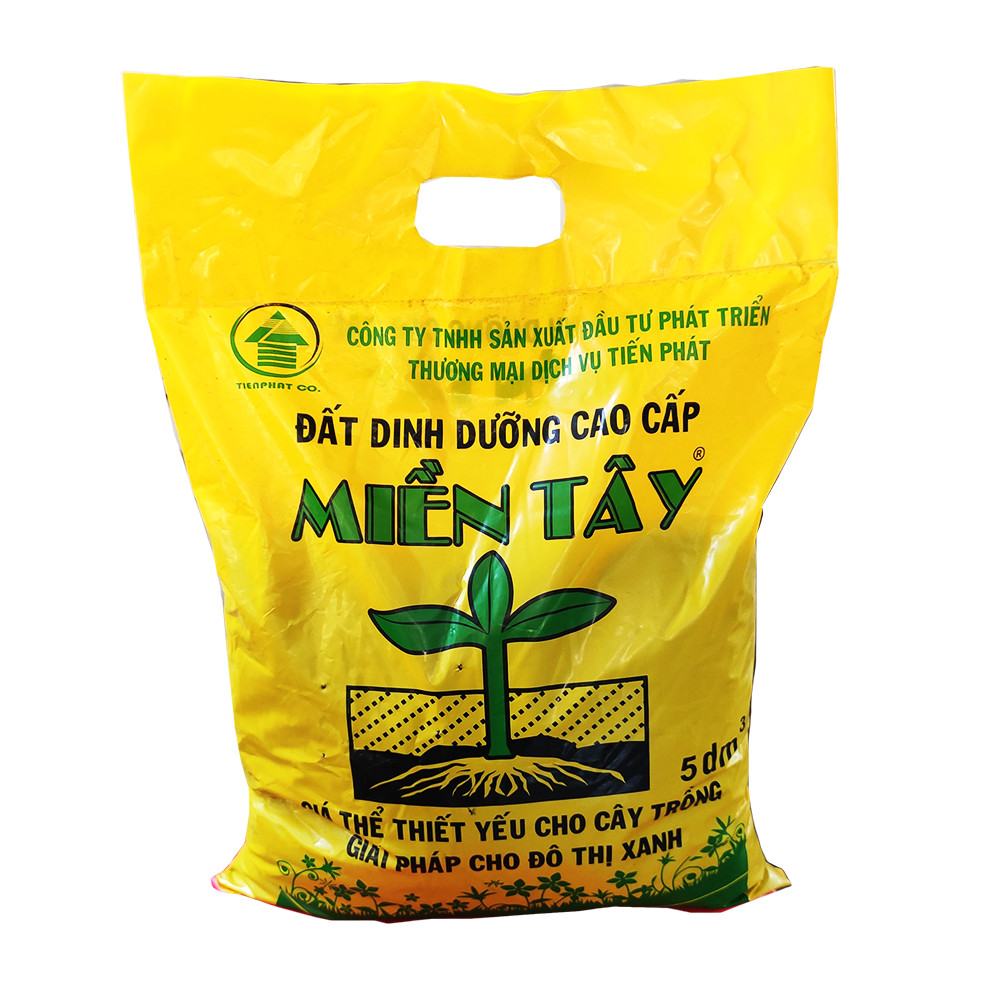 Đất trồng cây - Đất dinh dưỡng hữu cơ trồng cây đa dụng - Đất sạch cao cấpTiến Phát Miền Tây - đất trồng sen đá