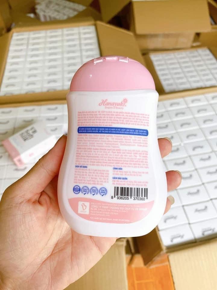 Dung dịch vệ sinh Phụ Nữ Hanayuki, Sạch Sẽ, Thơm Lâu