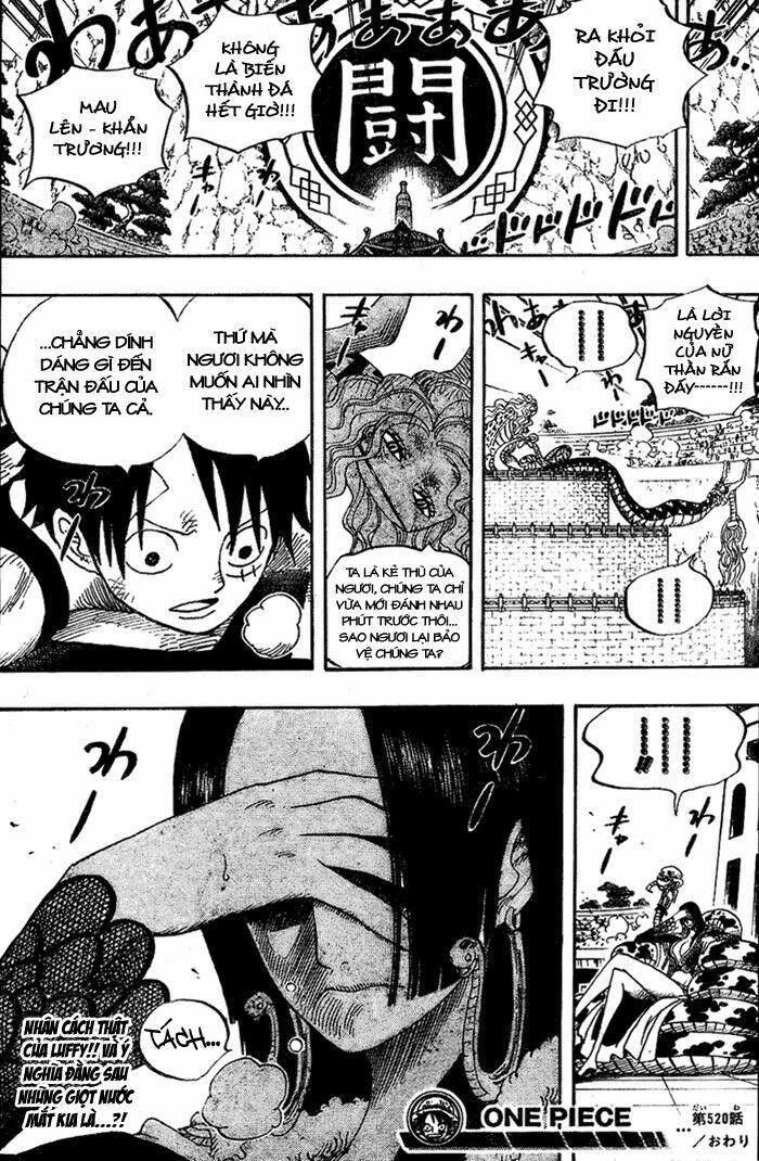 đảo hải tặc - one piece chapter 520 17