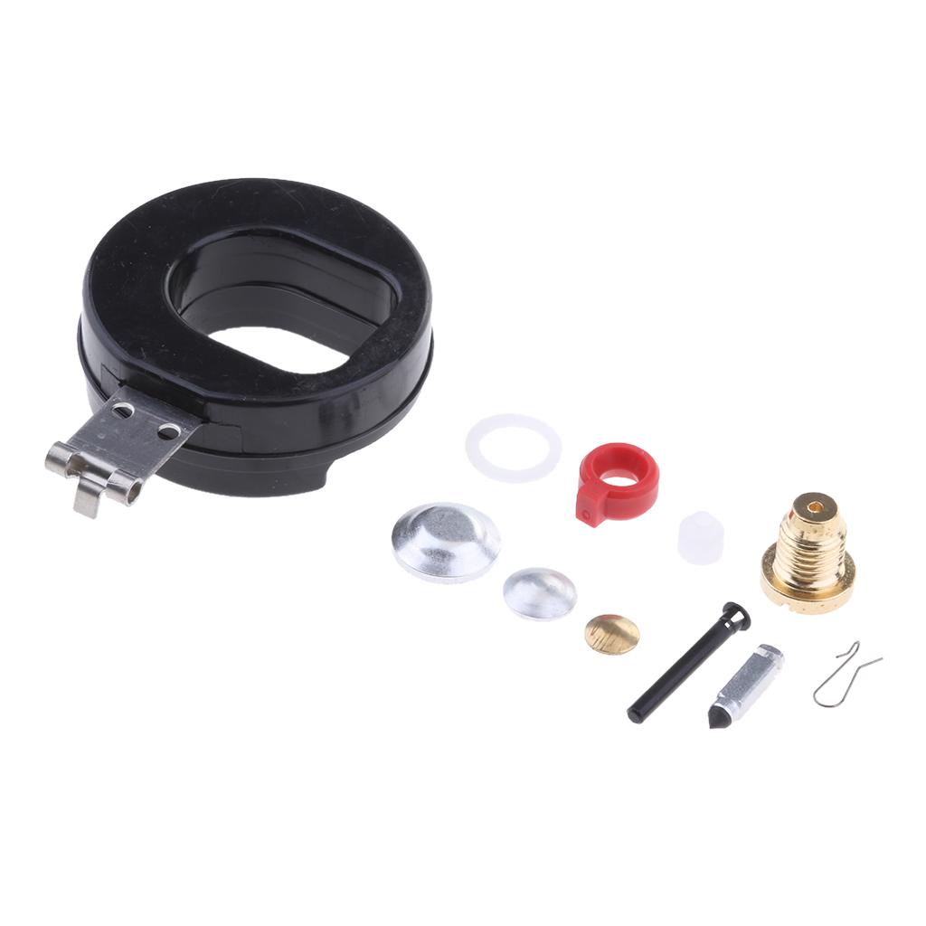 Carburetor Rebuild Kit With Float For Johnson Evinrude 4-15HP Outboard Motor